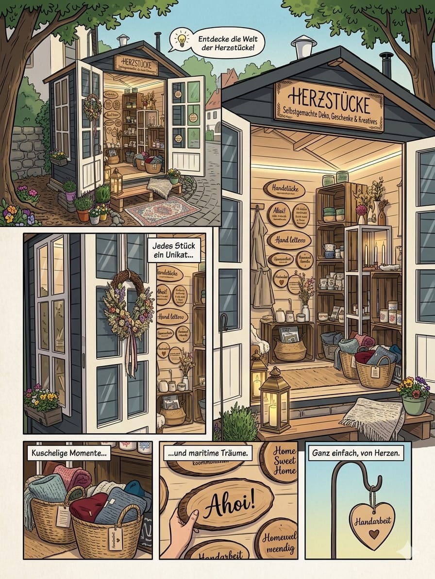 Es geht los: Herzstücke by Melli erwacht zum Leben!